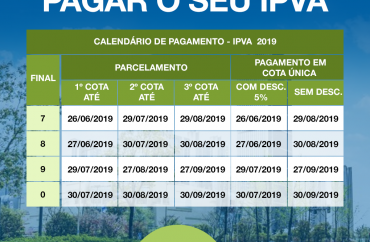 PRAZO DO IPVA